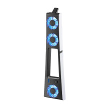 Gaming Cooler Fan Efficient Cooling System with LED Light Noise Reduction for PS5 Slim Cooling Fan and Digital Console