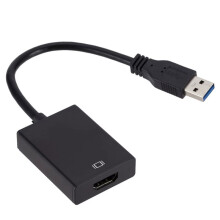 USB 3.0 zu -Kompatibler Adapter-Videokabelkonverter mit Audioausgang für PC, Laptop, HDTV, Fernseher und Externe Grafikkarte