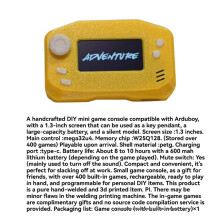 1.3inch Game Console Handheld Game Player 600mAh Built in 400+ Games for Arduboy M HUBX B