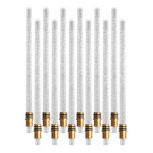 Kit di stoppini per torce da bottiglia di vino, 10 pezzi, ottone, 351,27 cm