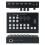 Live Streaming Video Mixer,4  4 Channel Input/2 Output Video Switcher, Support 1080P,HDCP 1.4, Audio Mixer A EU Plug 9