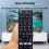 Replacement SN-E616-B Remote Control for   LCD TV Remote Control Japanese Version 3