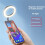VLOGLITE Fill Light for  LED Phone Light Attachment Selfie Ring Light Brightness Adjustable for Smartphone Vlogs 4