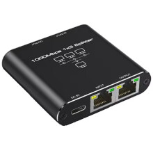 RJ45 Network Cable Hub 1In3 Out Converter 1000Mbps Gigabit Ethernet Hub Wire Divider PC LAN Extend Adapter