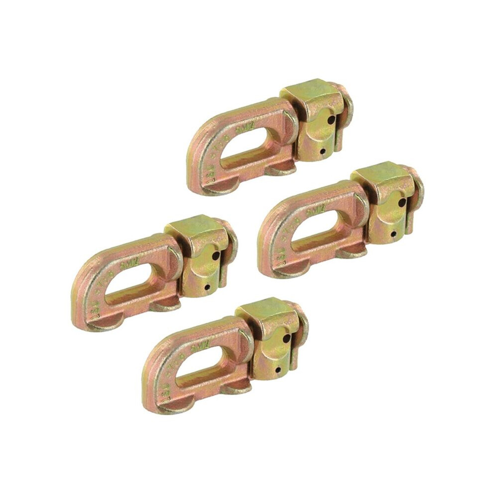 4Pcs/Set Tie-Down Anchor Points Cargo Control L Track Double Stud Fit For Truck Van Trailer L Track Rails 6032865965723