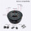 Round Projector Wired Screen Mirroring Supports Screen Mirroring for Android IOS USB Flash Drives 1080P MP4 Format 7