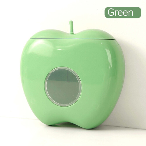 Plastic Wrap Storage Box with Clear Window Wall Mount