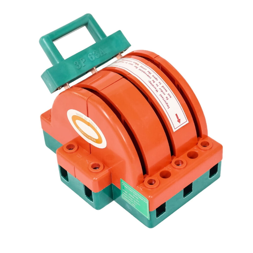 63A 380V 3-Pole Double Throw Disconnect Switch 9104899035424