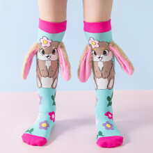 Crazy Socks for Ages 3 and Up - Cute Knee High Silly Socks Funny Style Colorful Cute Animal Knee High Socks for 3-12 Years