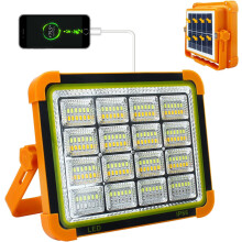 Lampe de camping solaire portable 100 W 12 000 mAh 4 modes