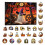 Halloween 2D Acrylic Countdown Ornament Set 1
