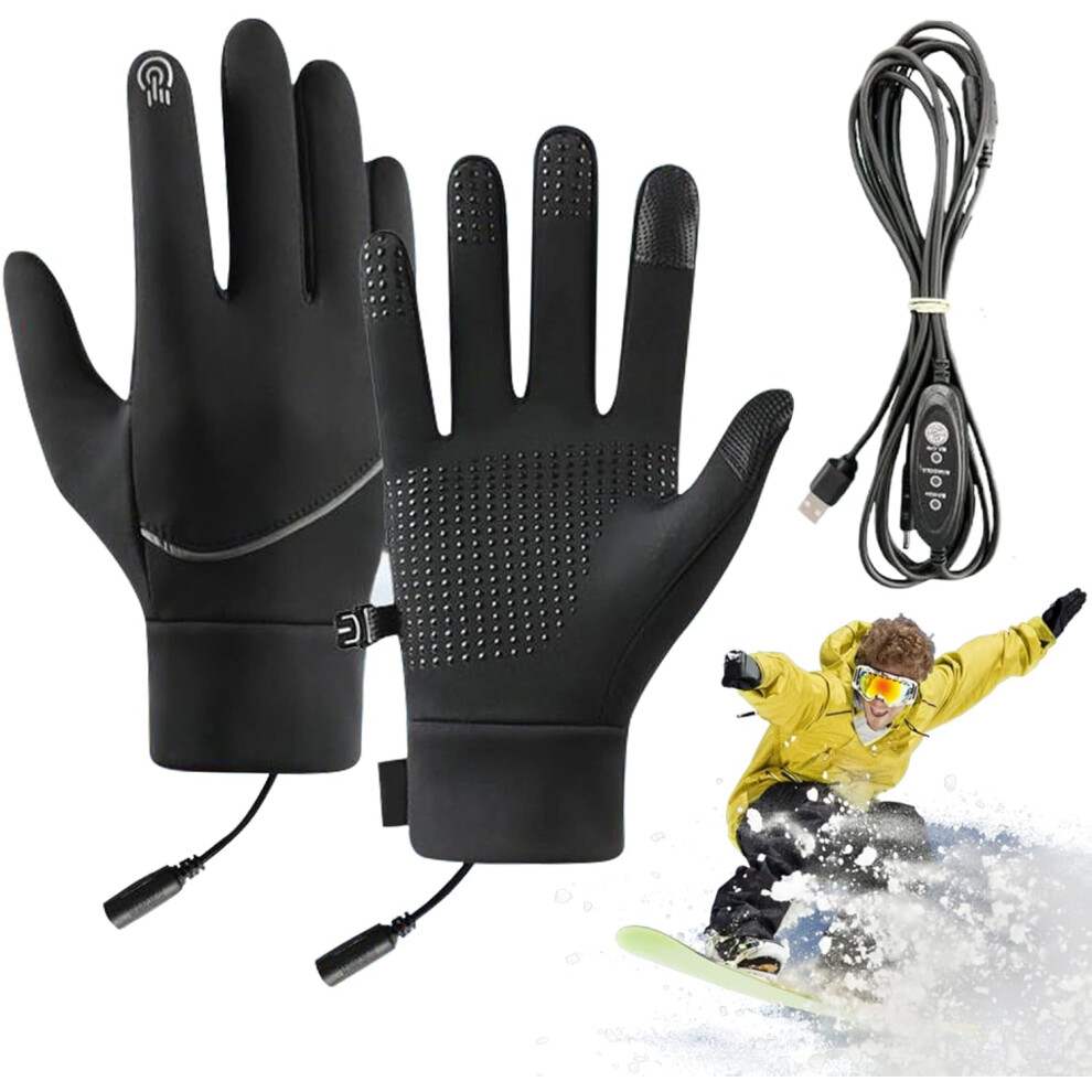 Heated Gloves Usb Powered Waterproof 3 Heat Levels 971050120294