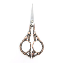 Vintage European Style Scissors Stainless Steel for Cross Stitch Cutting Embroidery Sewing Handcraft Craft Art Work DIY Tool,1PC,Alloy