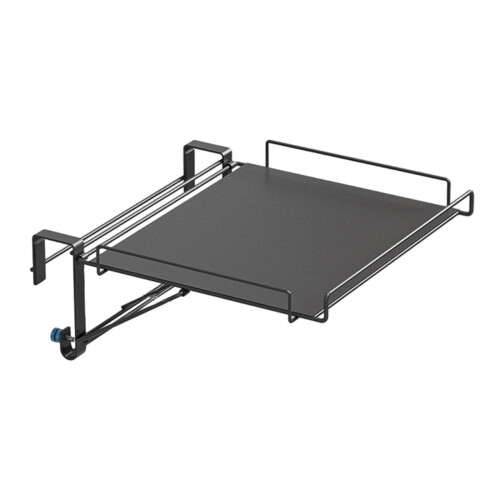 Foldable Cabinet Door Shelf & Countertop Extender – Black 1