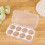 Deviled Egg Containers with Lid – Hard-Boiled Egg Organizer for Refrigerator, Fridge Storage Tray 4