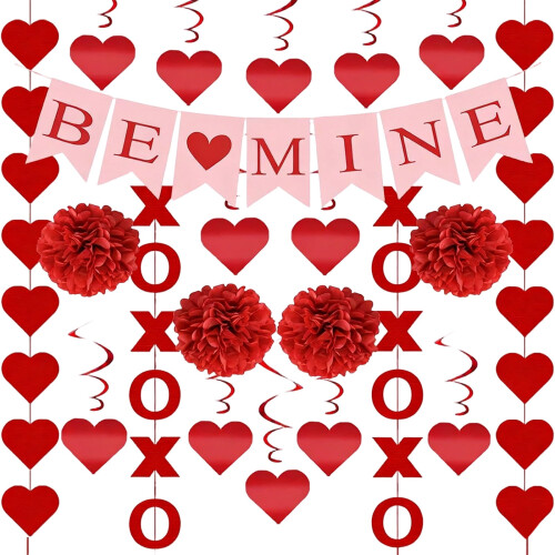 21-Piece Valentine's Day Decoration Set