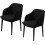 Stretch Dining Chair Covers – 2 Pack, Machine Washable, 1