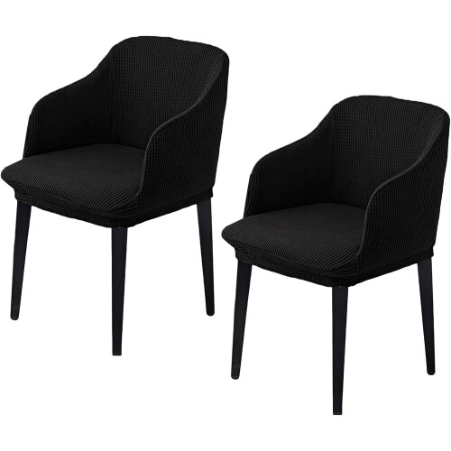 Stretch Dining Chair Covers – 2 Pack, Machine Washable,