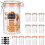 16 oz Clear Glass Jars with Hinged Lids – 12 Pack 1