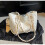 Silk Tote Bag Small Horizontal Square Shape 1