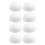 Bolas de espuma de poliestireno brancas de 4 polegadas (10 cm) - Pacote com 8 1
