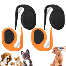 Knoeikam voor katten en honden – 2 stuks