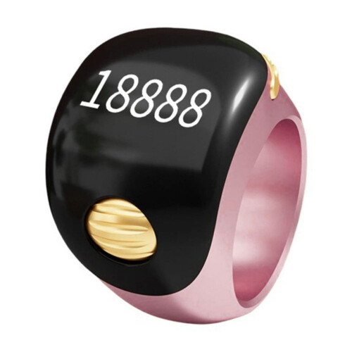 Tasbih Zikr Ring – ABS & Silicone, Waterproof, 3 Sizes