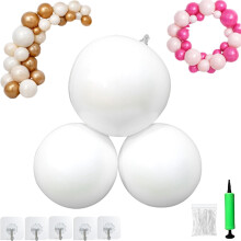 Kit d'arche de guirlande de ballons gonflables en PVC (7 pièces)