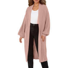 Lightweight Knit Long Cardigan for Women