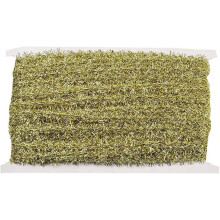 Gold Polyester Ribbon 1/2 inch 20 Yards