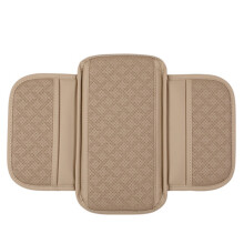Capa universal impermeável para apoio de braço de carro com bolsa de armazenamento.