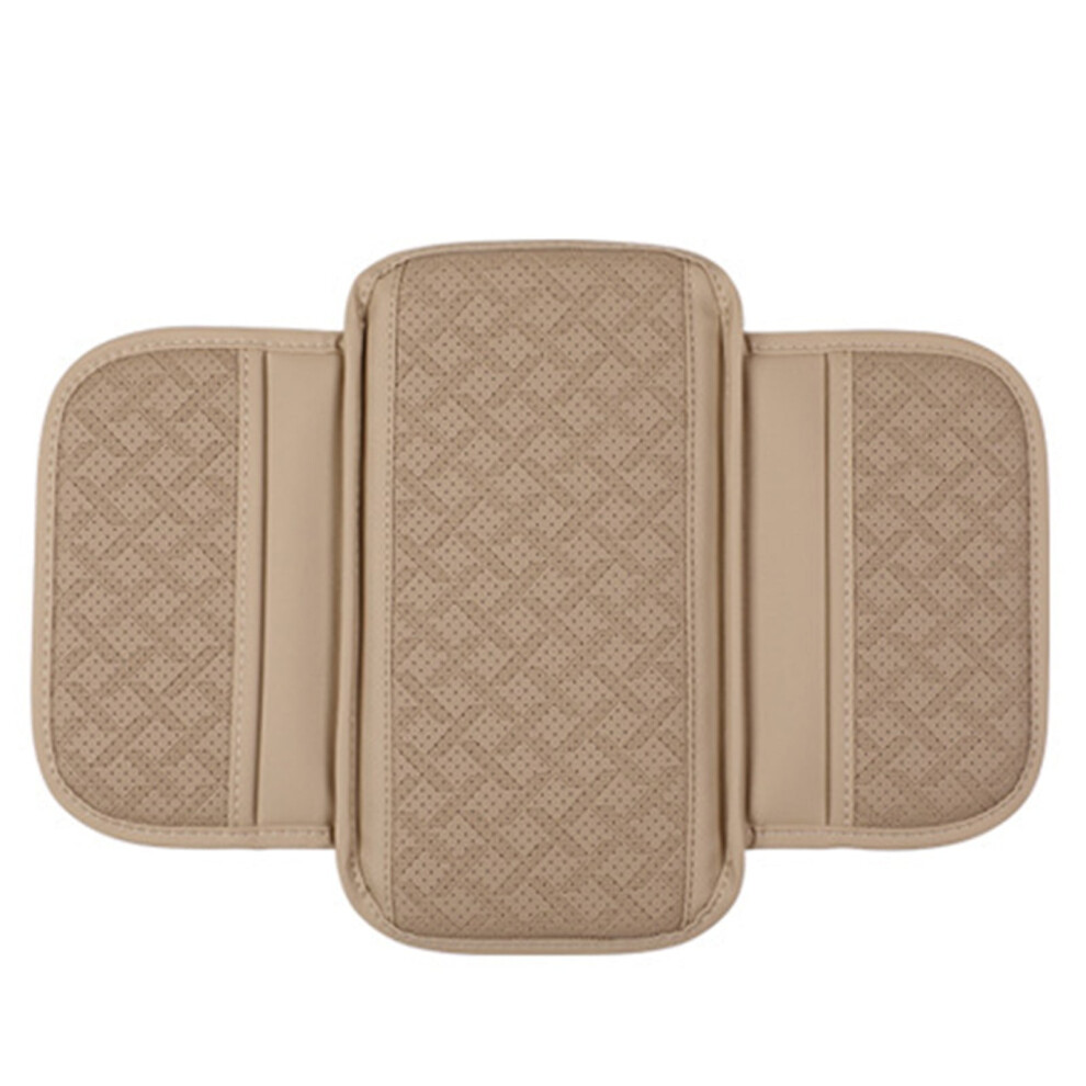 Universal Waterproof Car Armrest Cover With Storage Bag Grey 9193271484165