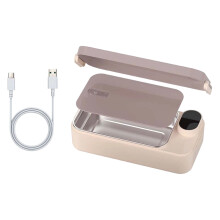 Boîte à lunch chauffante sans fil en acier inoxydable 900 ml