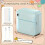 Mini thermische stickerprinter met 1 rol papier 3