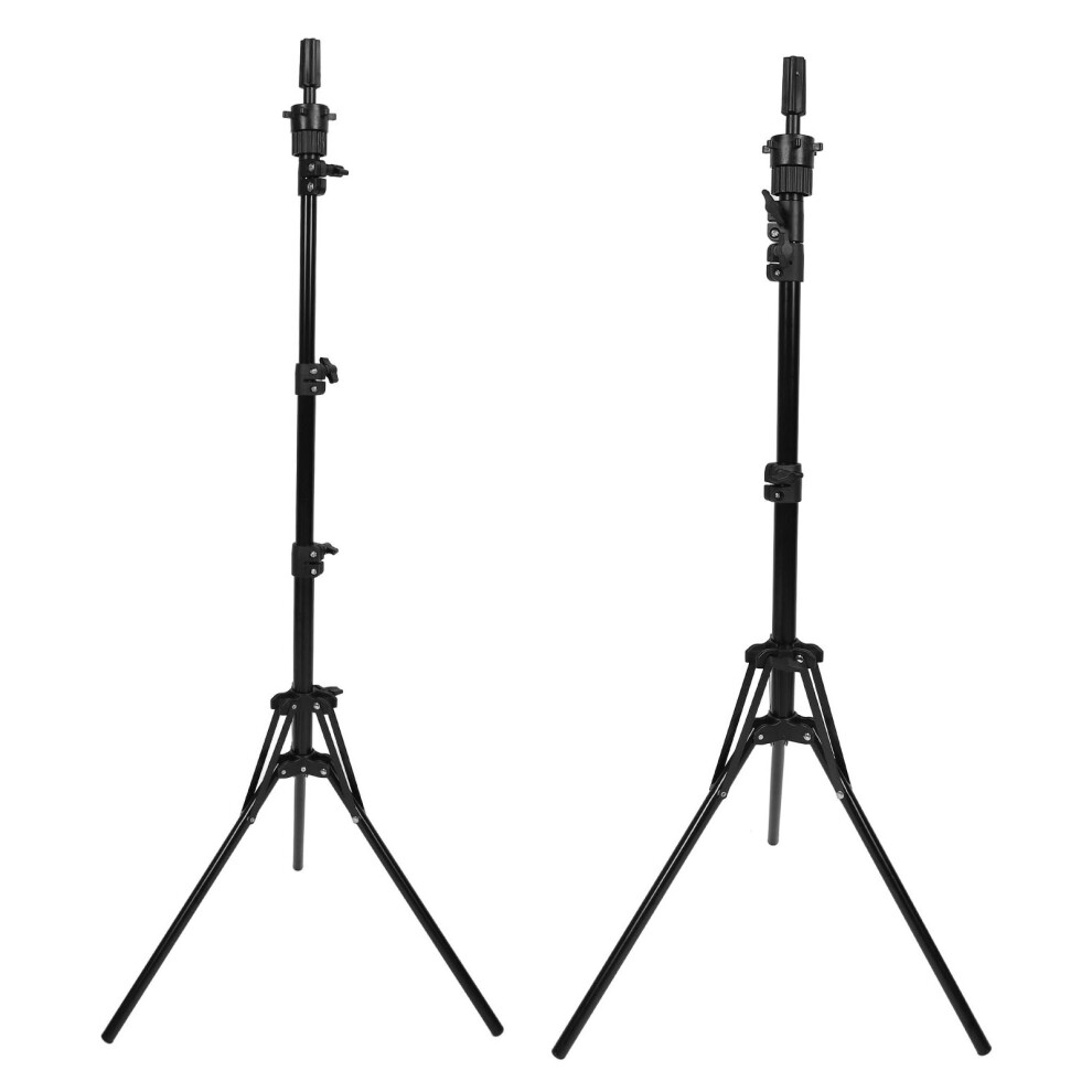 Unisex Adjustable Aluminum Wig Stand For Mannequin Head