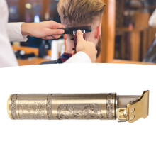 Electric Hair Cutter Engraved Dragon Patterned Haircut Clipper Long Standby USB
