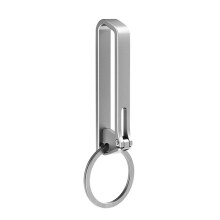 Titanium Alloy Belt Buckle Keychain Outdoor Tool EDC Waist Clip Small Pendant Gift Titanium Alloy
