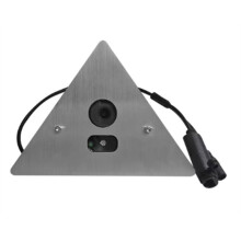 H.265 8MP POE Infrared IR Night Vision Corner Camera Network IP Camera 2.8MM Lens with Microphone Audio P2P ICSee XMEye