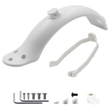 Hinteres Schutzblechset Kompatibel mit für M365/Pro Elektroroller Schutzblechhalterung Ersatzkits Reparaturzubehör,A