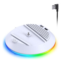 Verticale Standaard met RGB-Licht voor PS5 Slim / voor PS5 Pro-Console Antislip Basisbeugel Houderbeugel Gaming-Accessoires