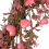 Artificial Heart-Shaped Valentine's Wreath - 18" Pink 4
