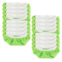 Stoomreiniger Pads, Herbruikbare Stoomdoek Accessoires, Wasbare Stoomreiniger Pads voor Handheld Stoomreiniger Groen