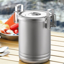 Set da Cucina per Campeggio, Portatile, per Picnic, Campeggio, Pentola In Acciaio Inox, Multifunzionale, da Viaggio, da Campeggio, Accessorio