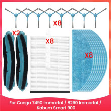 Conjunto de Acessórios para Aspirador de Pó 26 Peças para Conga 7490 Immortal 8290 Immortal Kabum 900 Peças de Reposição para Aspirador de Pó