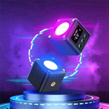 Ulanzi  RGB COB Videoljus Vattentät   Light Kit med Snoot Diffuser Barndoor 2700-7000K Färgtemperatur