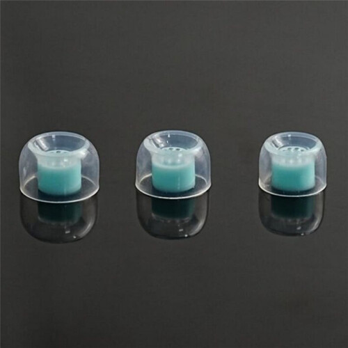 In-Ear Silicone Replaceable Ear Tips 3 Pairs Soft and Comfortable for S Size Wired Headphone Accessories 2