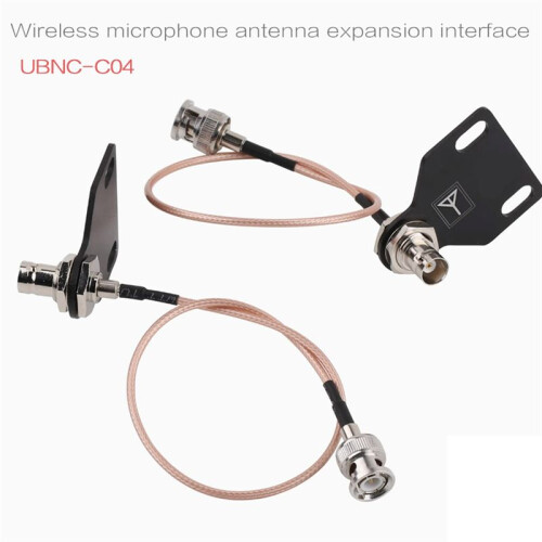 Wireless Microphone Receiver Antenna Extension Interface Board with Cable 2