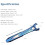 Titaniumlegering Koevoet Multitool Flesopener Compact Formaat EDC Multitool Koevoet Sleutel Schroevendraaier 8