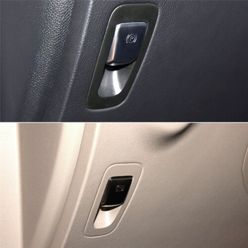 Car Electronic Parking Brake  Panel Handbrake  Panel Frame for   GLC W253 2016-2021 Beige 2