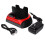 2.5/3.5 IDE/ Universal Hard Drive Dock - Dual-Disk, Dual-Use Serial & Parallel  for Maximum Mobility US Plug 1
